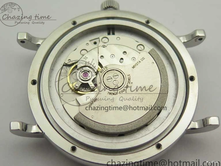 MIROTIME 0111 Breathable Portofino IW356501 SS V3 MK 1:1 Best Edition White Dial Gold Markers On SS Mesh Bracelet MIYOTA 7197